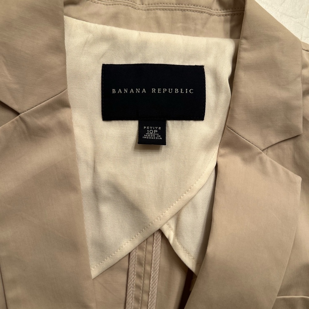Banana Republic Women's Khaki Blazer - Picture 4 of 7